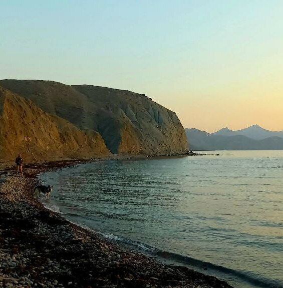 Дикий пляж бухта Чалка