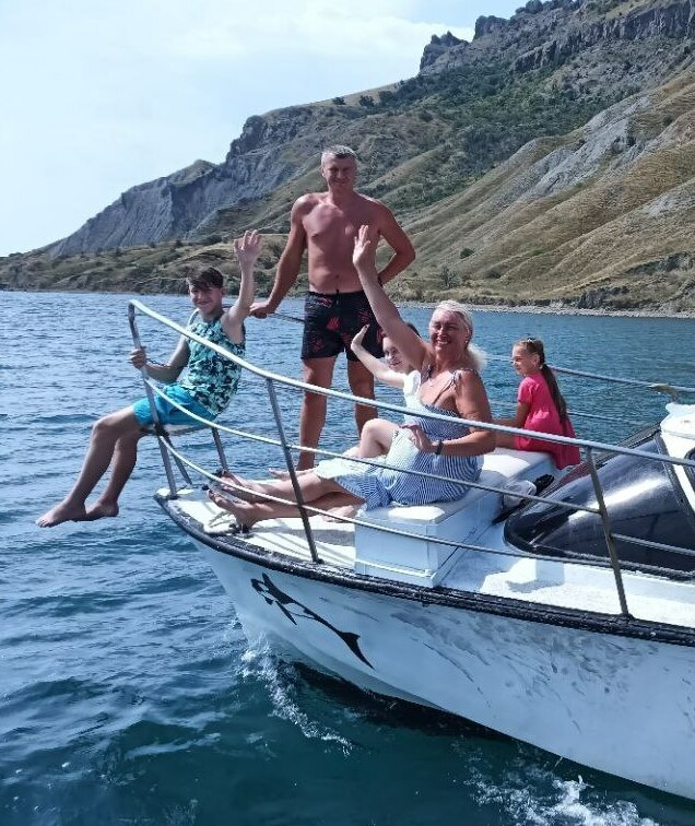 Катер Косатка Морская прогулка Карадаг