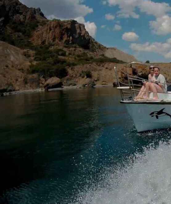 Морской Карадаг морская прогулка вдоль Карадага